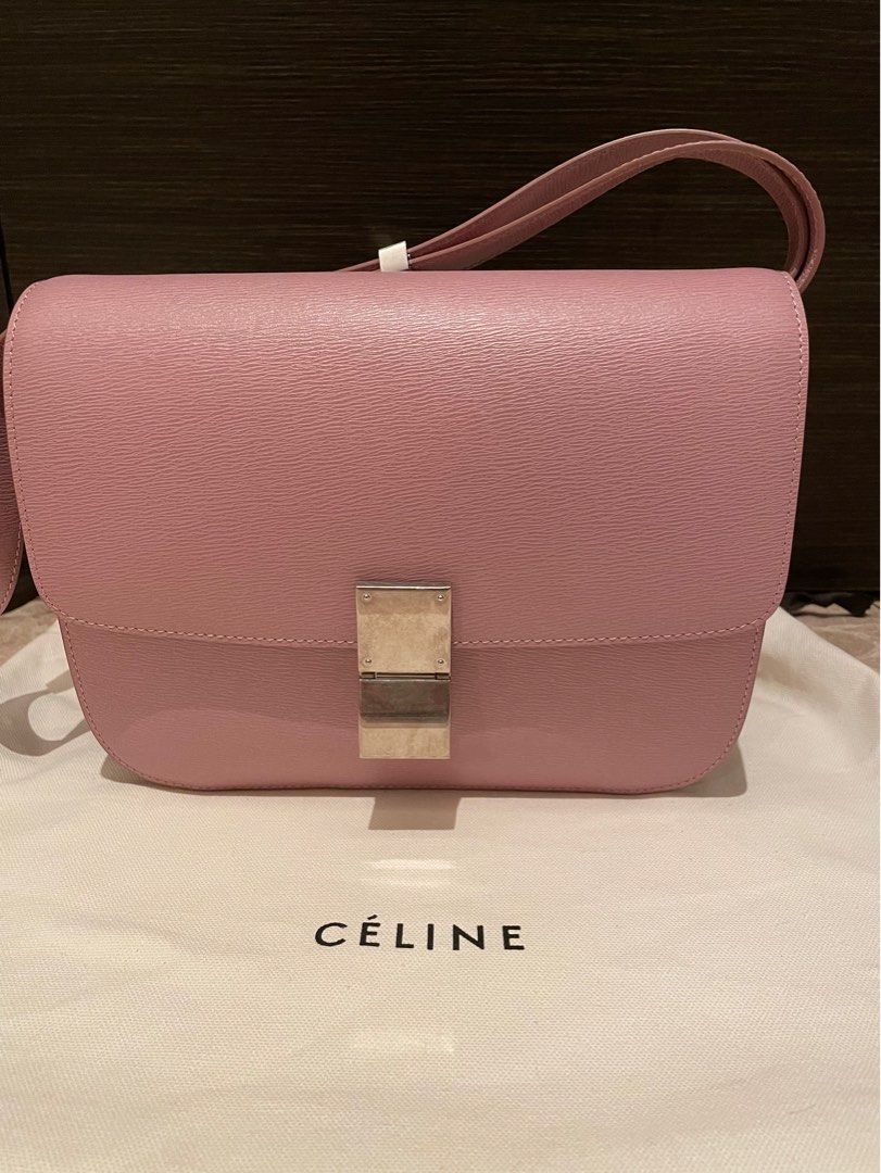 Celine box grained leather online