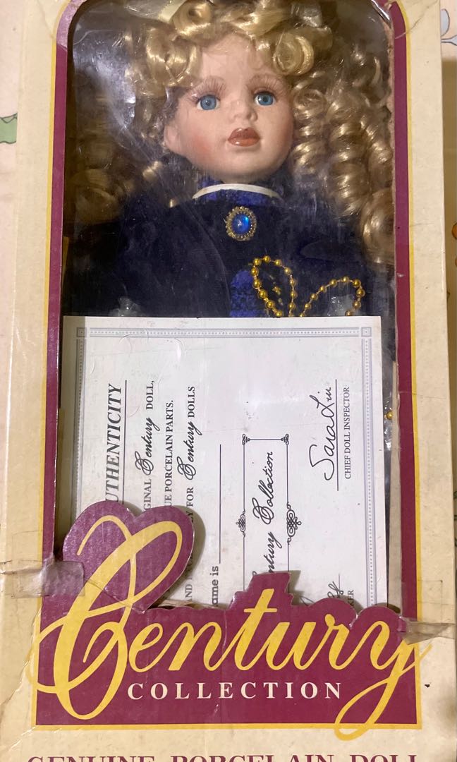 Century Collection Genuine Porcelain Doll Hobbies Toys Toys