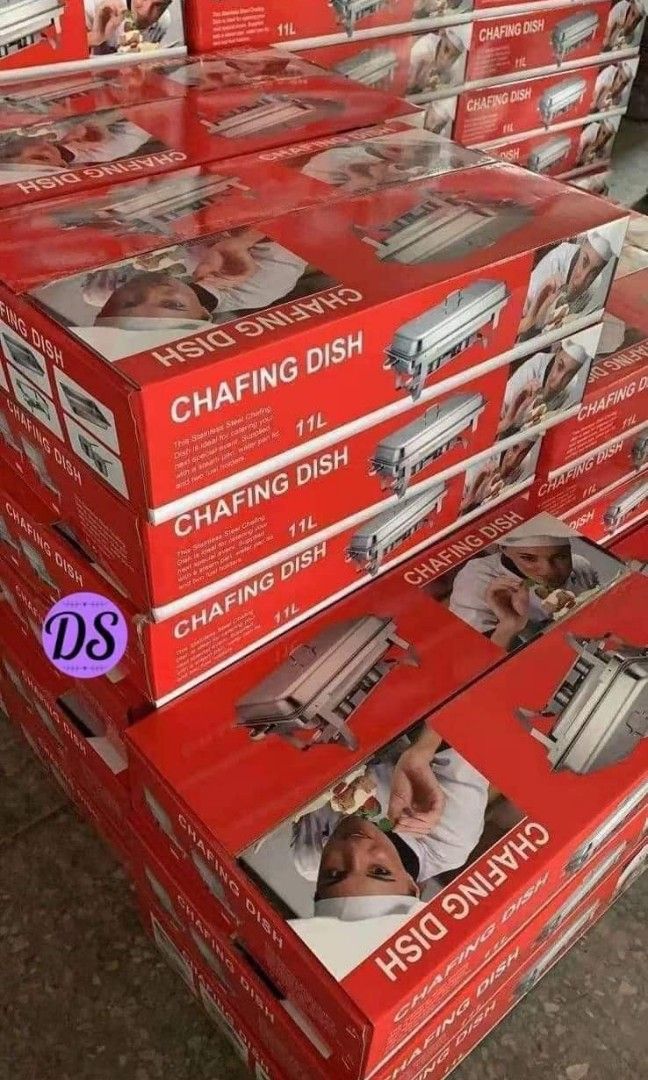 CHAFFING DISH 11L SINGLE (Category: Other Kitchenware & Tableware) located in Manila. Submitted by imeldacsantiago (Listing ID 1200346107, Image 1). Description: CHAFFING DISH 11L SINGLE CODE JUYA09282026 PRICE 850 CUT OFF OF ORDERS 11AM (SAME DAY DELIVERY WITHIN MANILA AREA) VIA GRAB, LALAMOVE MOP: COD (MANILA AREA, CAVITE,BULACAN NEXT DAY DELIVERY) GCASH (MANILA, CAVITE, BULACAN AREA, SAME DAY DELIVERY) BDO REMITTANCE CENTERS PLS PM US FOR ORDE