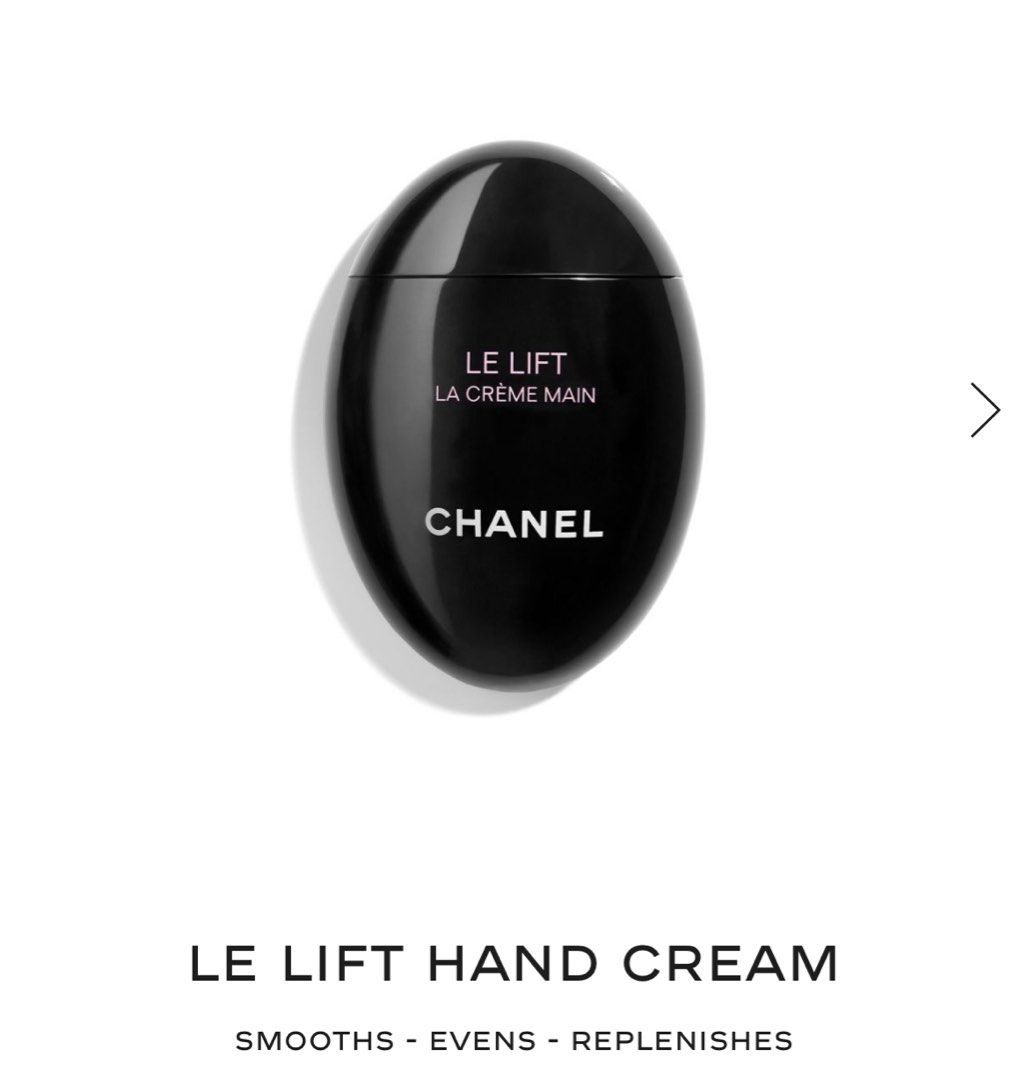現貨Chanel Le Lift hand cream 黑鑽ver, 美容＆化妝品, 沐浴＆身體護理, 沐浴及身體護理 身體護理