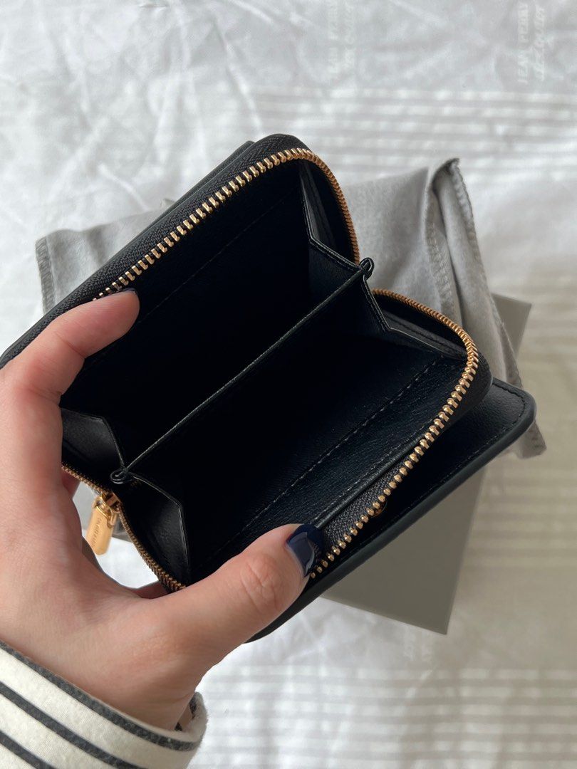 Charles & Keith)Front Flap Zip-Around the Mini Wallet in Black, Women's  Fashion, Bags & Wallets, Wallets & Card holders on Carousell