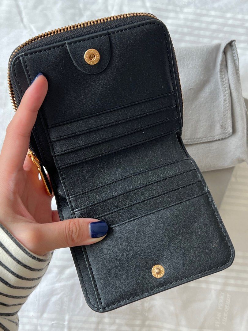 (Charles & Keith)Front Flap ZipAround the Mini Wallet in Black, Women