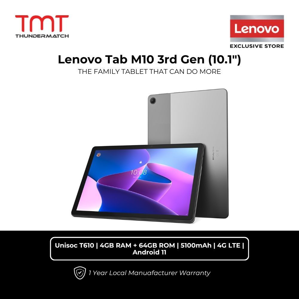 Tablet Lenovo Tab M10 10 3ra Generación TB-328XU 64GB / 4GB RAM