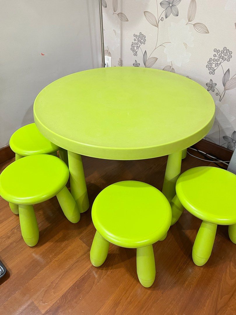 Ikea kids round best sale table