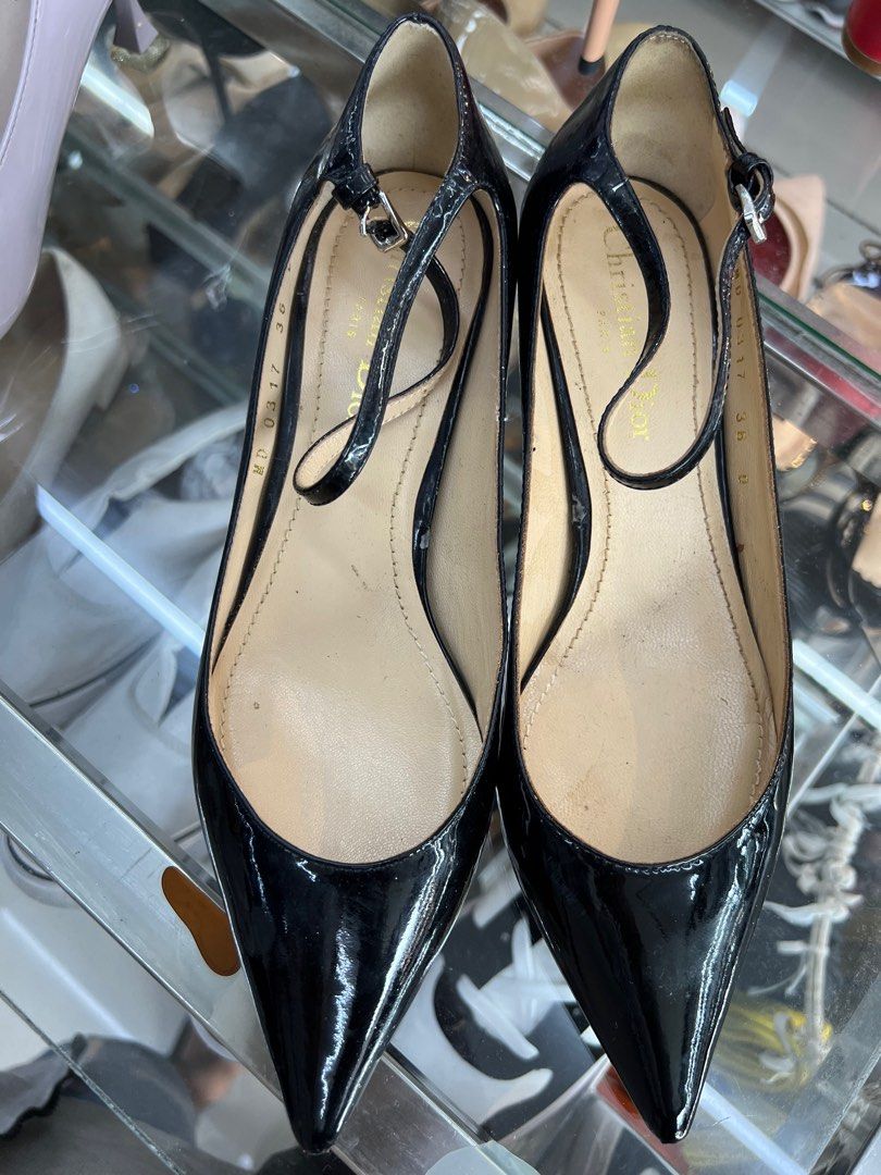 Christian Dior Kitten Heels, Luxury, Sneakers & Footwear on Carousell