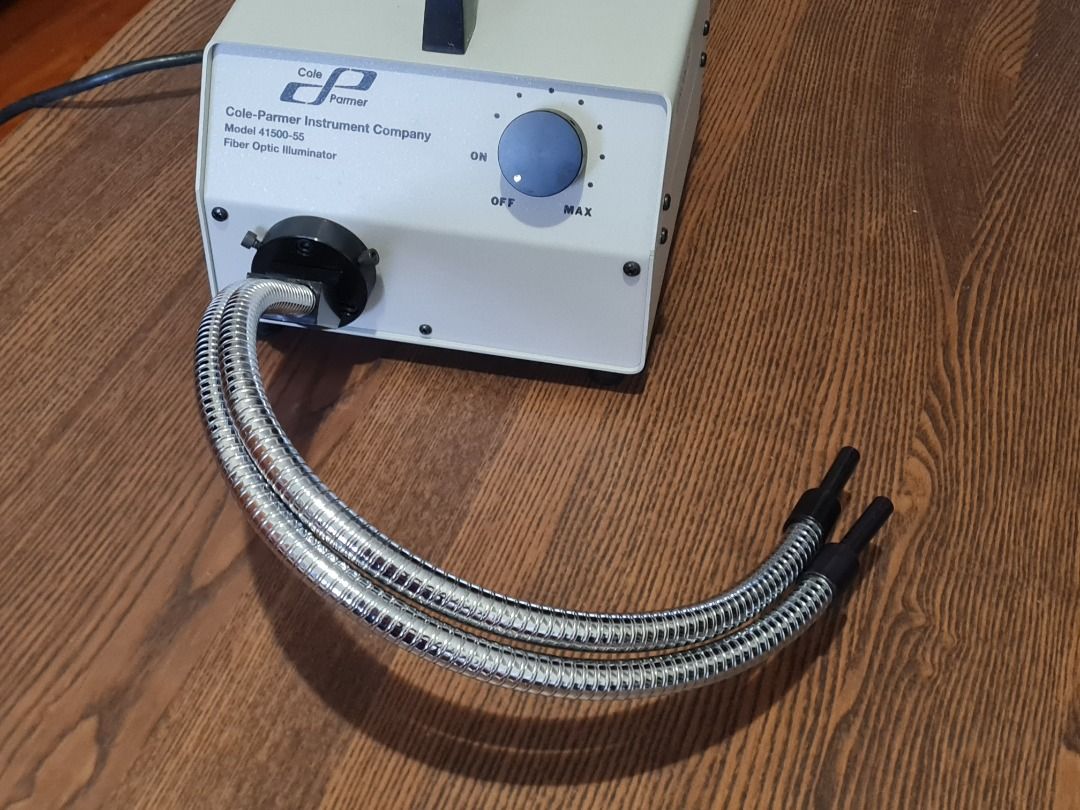 Cole Parmer Fiber Optic Illuminator Model 41500-55 scientific lab ...