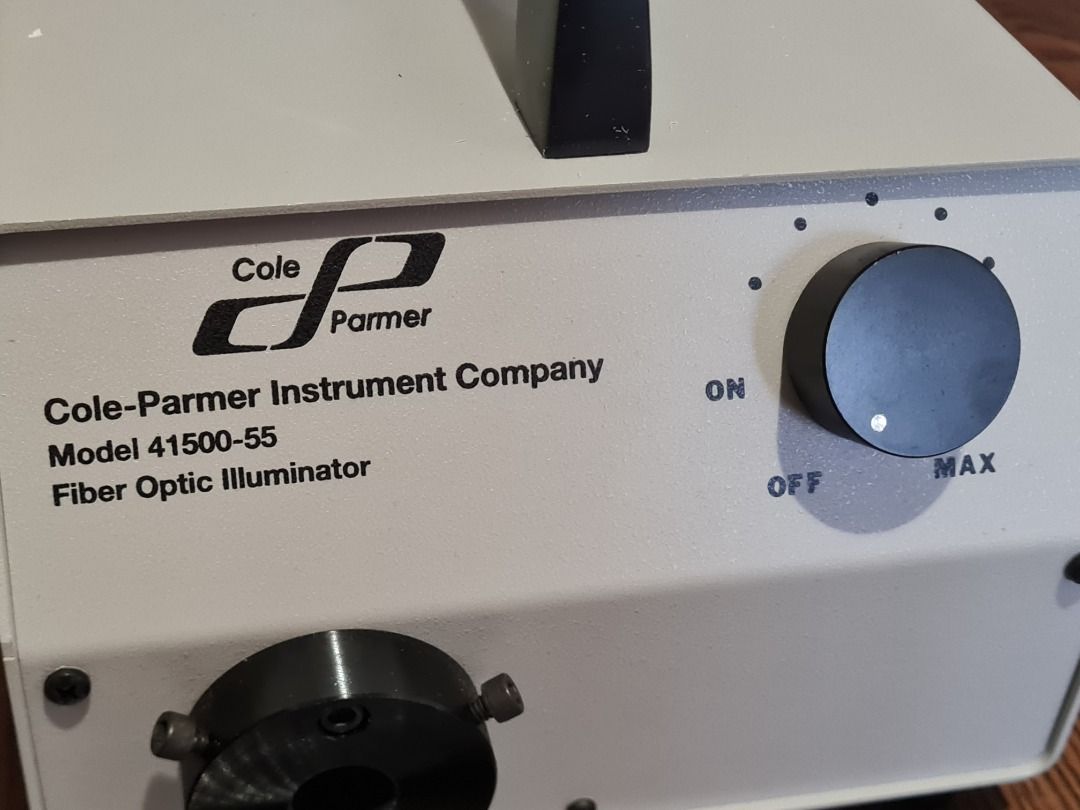 Cole Parmer Fiber Optic Illuminator Model 41500-55 scientific lab ...