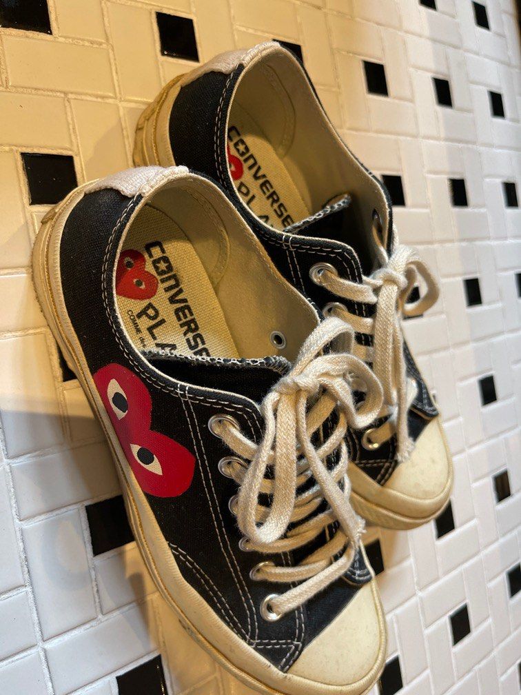 CONVERSE CDG LOWS SZ UK 5 Men s Fashion Footwear Sneakers on Carousell
