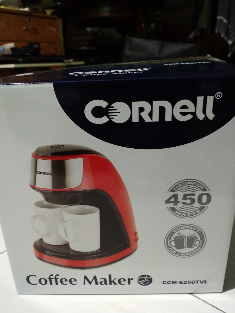 Cornell 2 Cups Coffee Maker CCME250TVL - Amtek Marketing Services
