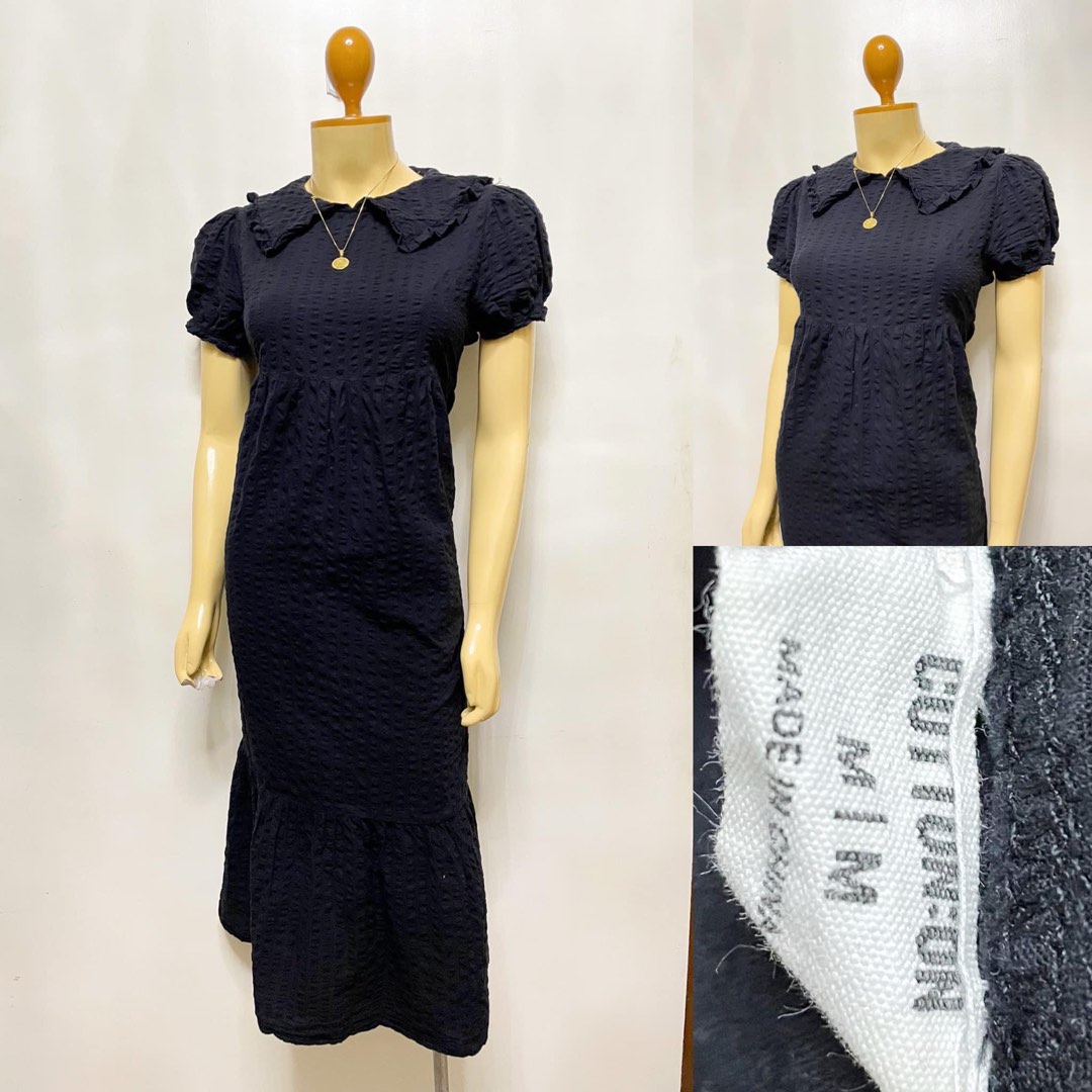 Puff Sleeve Cotton Dress SZ 8-10