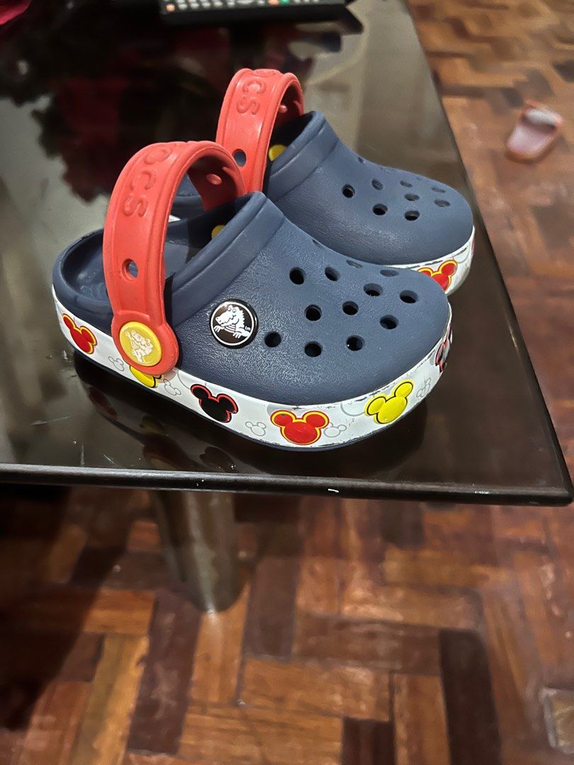 Crocs sale mickey light