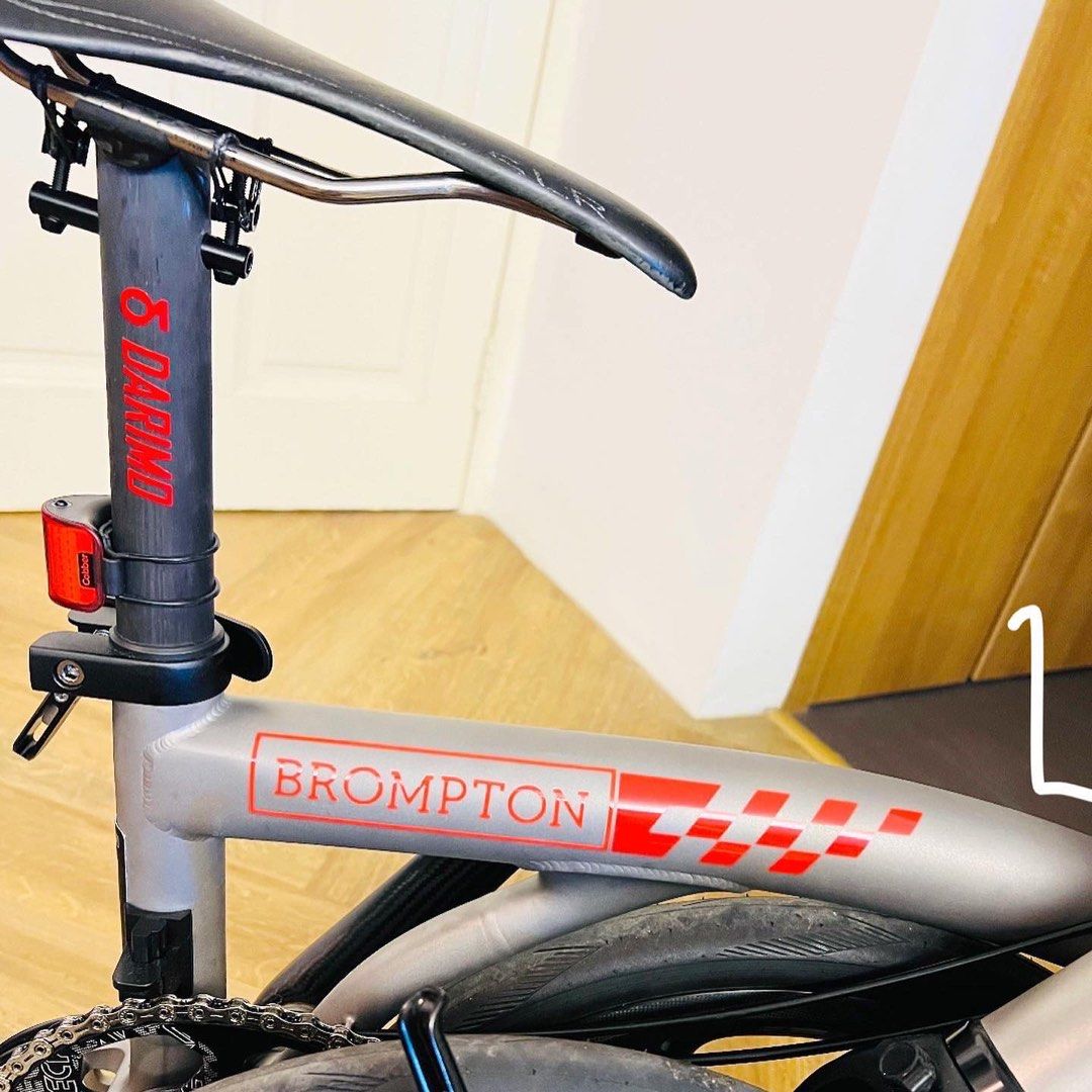 Custom Designs Brompton Sticker High Quality Die-Cut Vinyl Waterproof ...
