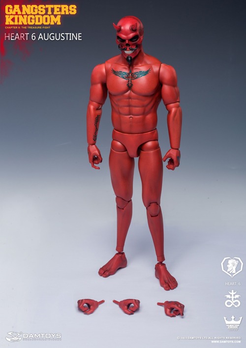 Dam Toys GK027A - Gangsters Kingdom - Red Devil Set, Hobbies & Toys ...