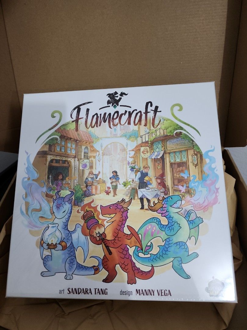 Flamecraft Kickstarter Edizione Deluxe Giapponese – Gioco Da Tavolo