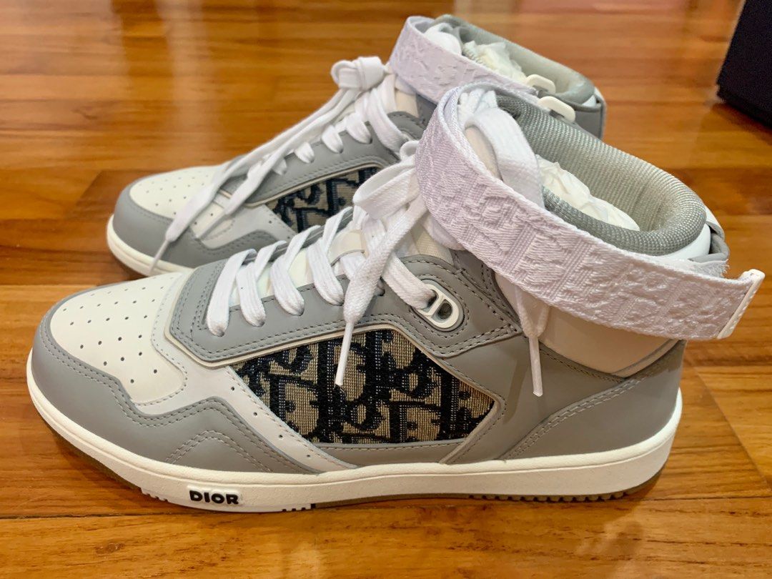 dior high cut sneakers