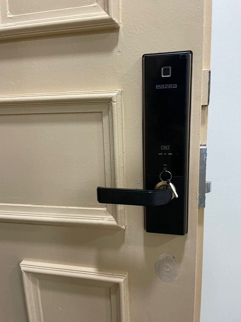 [Door Lock] Replace Existing Thumbpress Lock Handle to Eazea Digital