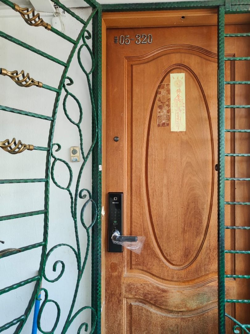 [Door Lock] Replace Existing Thumbpress Lock Handle to Eazea Digital