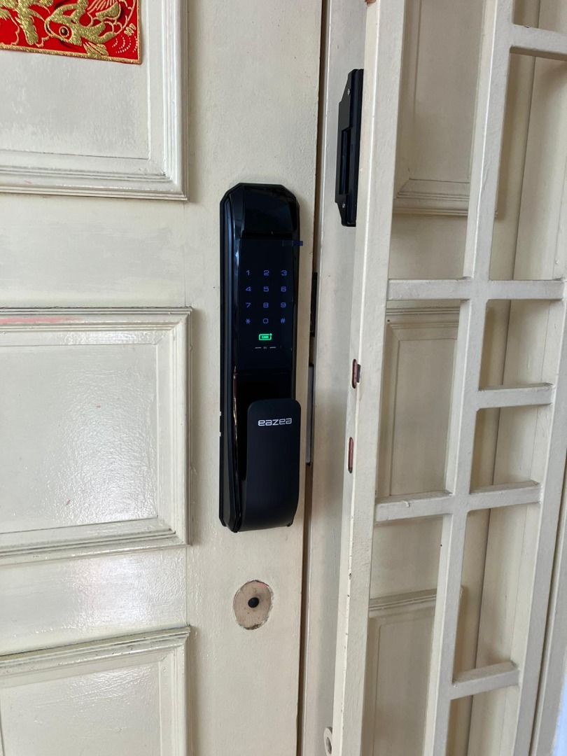 [Door Lock] Replace Existing Thumbpress Lock Handle to Eazea Digital