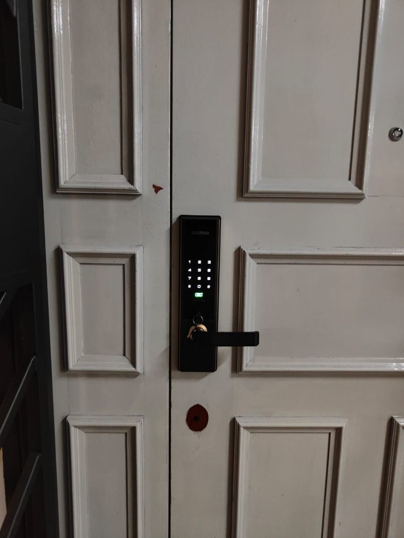 [Door Lock] Replace Existing Thumbpress Lock Handle to Eazea Digital