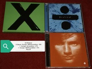 Ed Sheeran Multiply X , Divide ÷ , Plus + CD