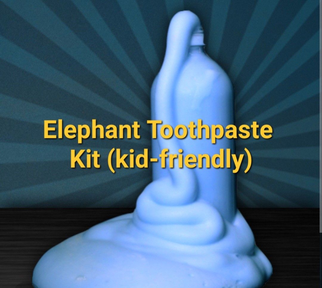 Elephant Toothpaste Kit, Everything Else on Carousell