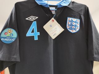England 2012 Away Jersey #4 GERRARD UMBRO Official Product size M