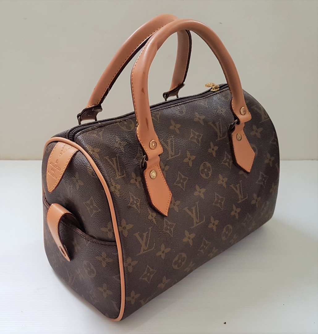 Shop Louis Vuitton SPEEDY 2017 SS Monogram Casual Style 2WAY Leather  Elegant Style by riasian