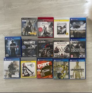 [Free Delivery] PlayStation PS3 PS4 Games Original