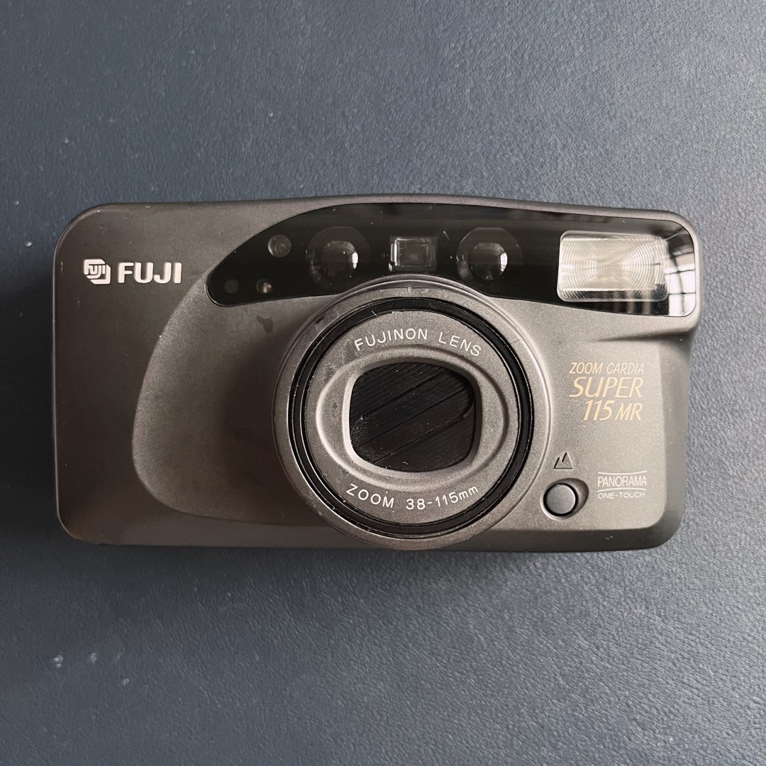 Fuji Zoom Cardia Super 115 MR Point and Shoot Film Camera