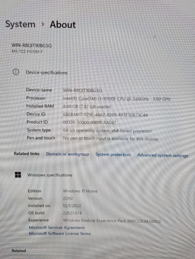 Gaming PC - 10th gen cpu 1060 6GB gpu, Computers & Tech, Desktops on ...