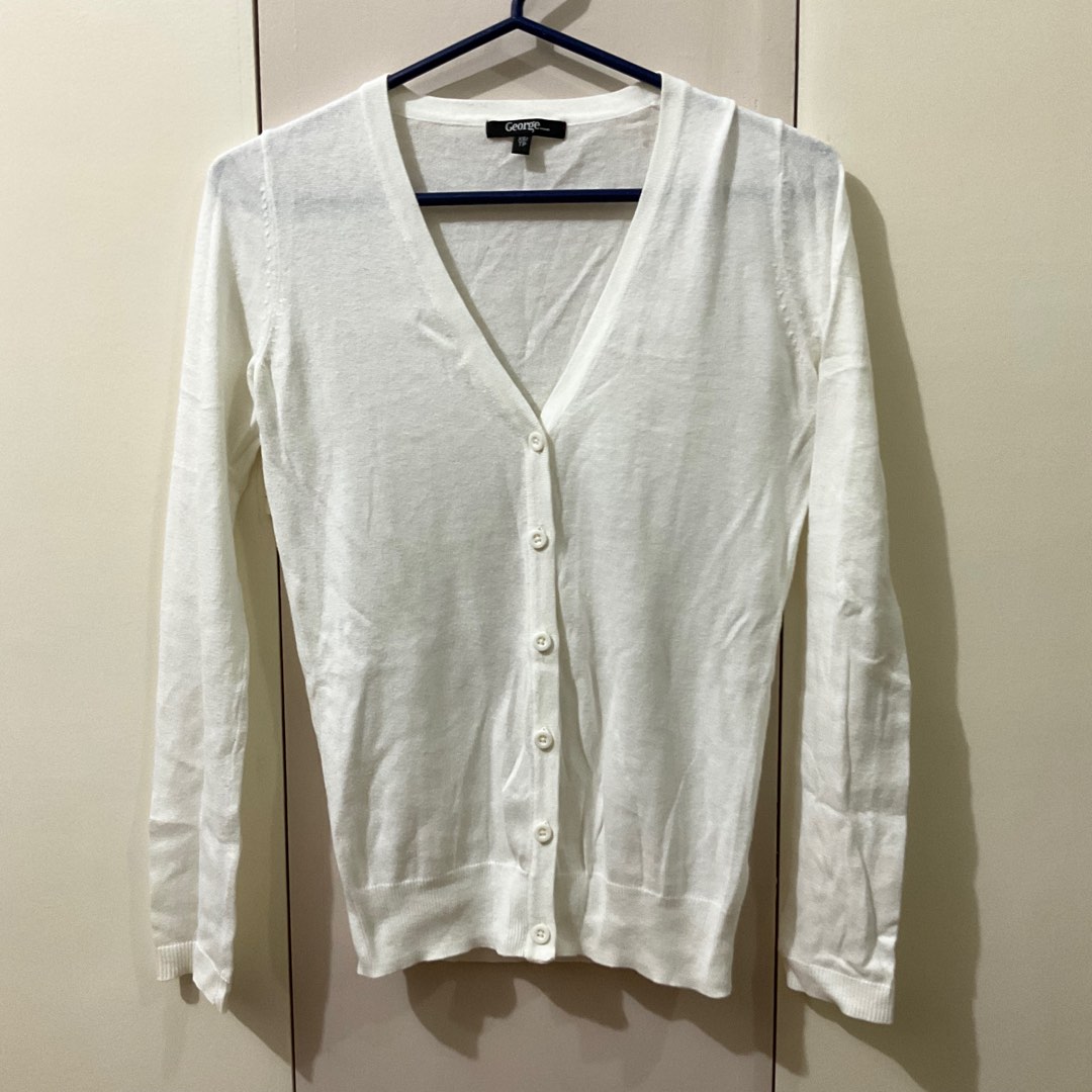 George white cardigan top