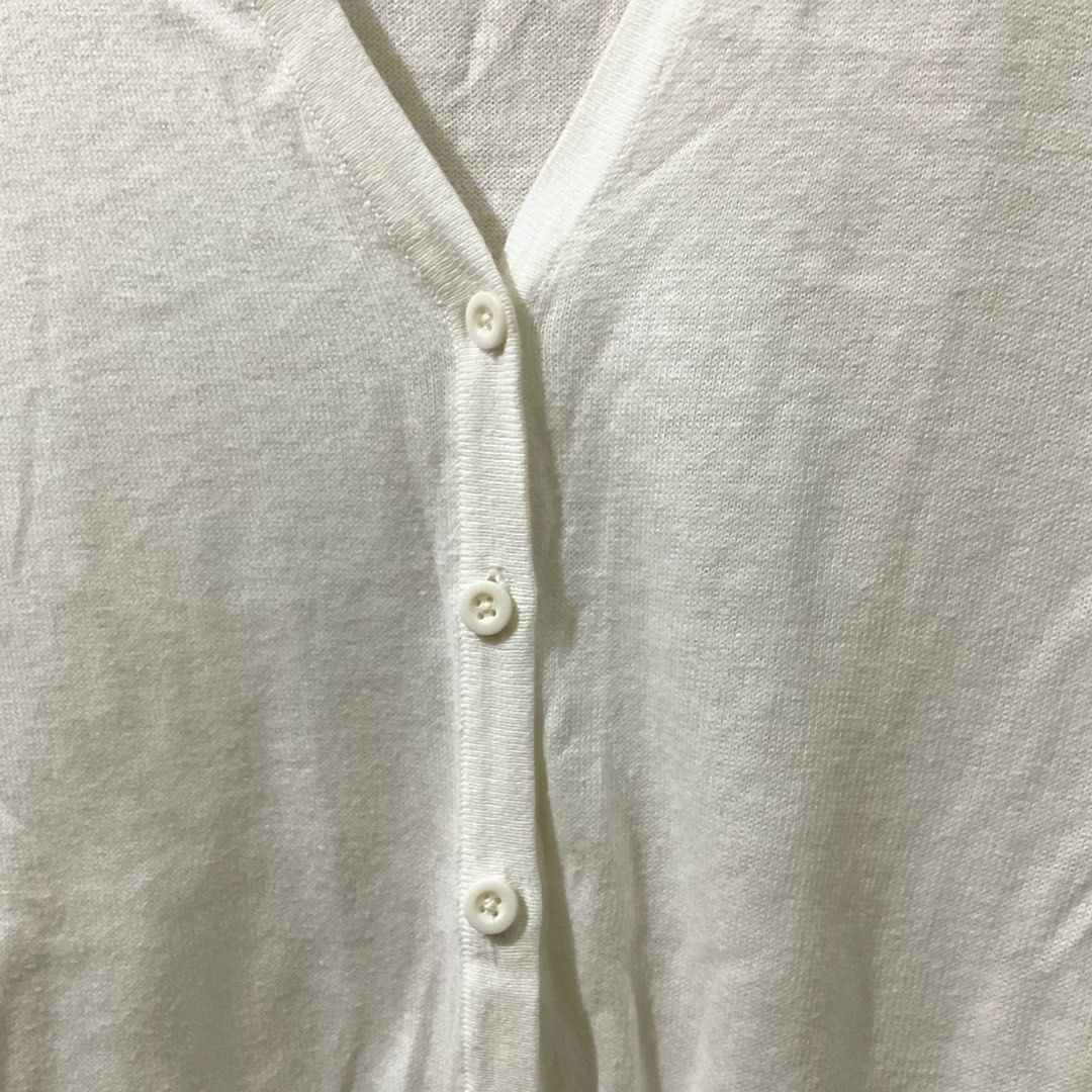 George sale white cardigan