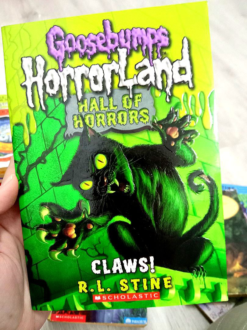 Goosebumps Horrorland Hall Of Horrors 1 Claws Hobbies And Toys Books