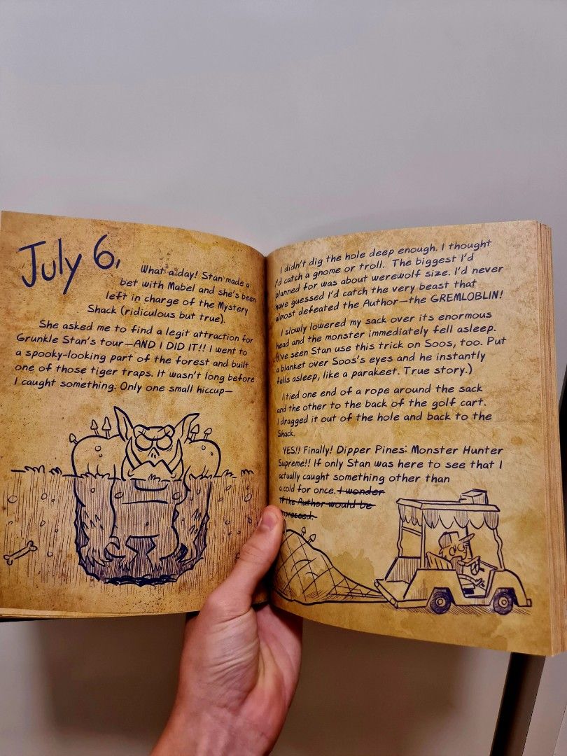 Gravity falls diary, Hobbies & Toys, Books & Magazines, Fiction & Non ...