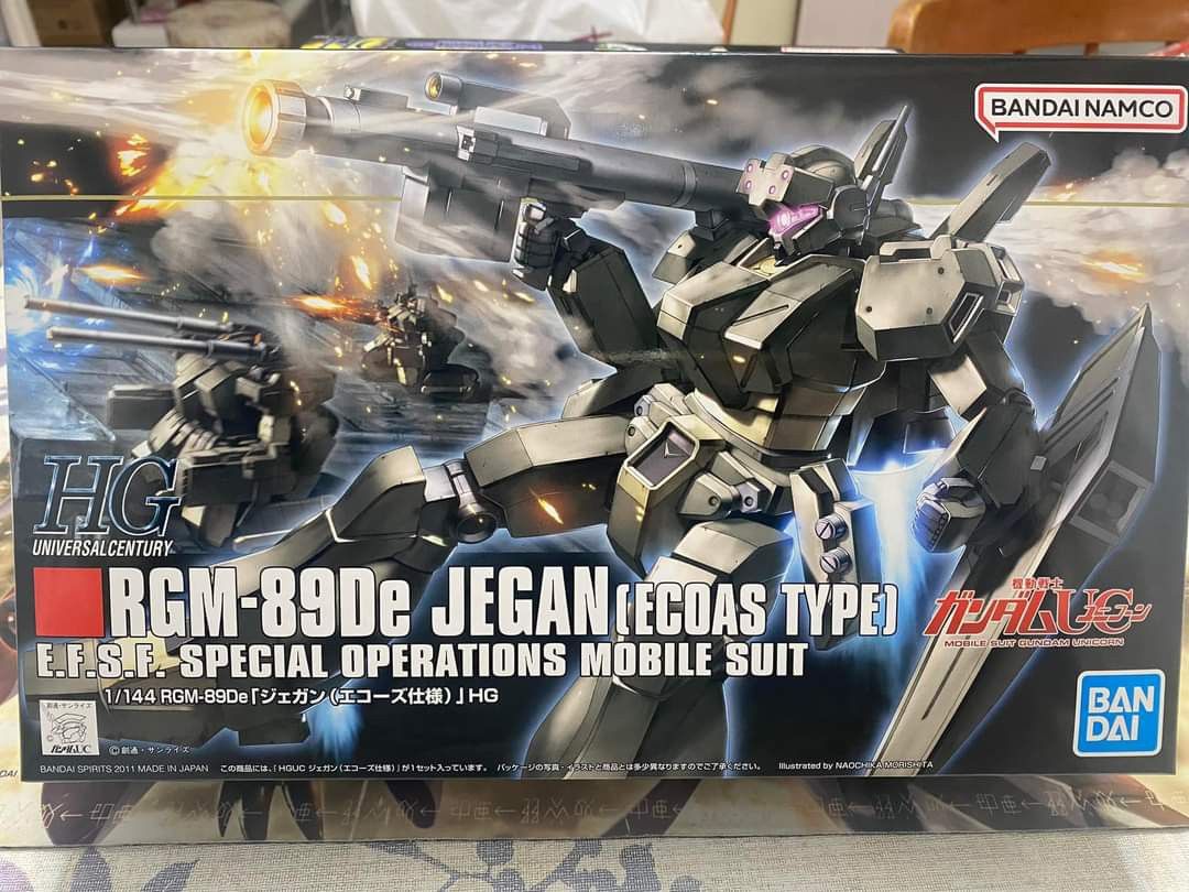 Hg 機動戰士高達gundam 特務積根獵人部隊吉姆rgm De Jegan 興趣及遊戲 玩具 遊戲類 Carousell
