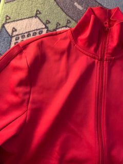H&M Red Crimson Turtle Neck Jacket