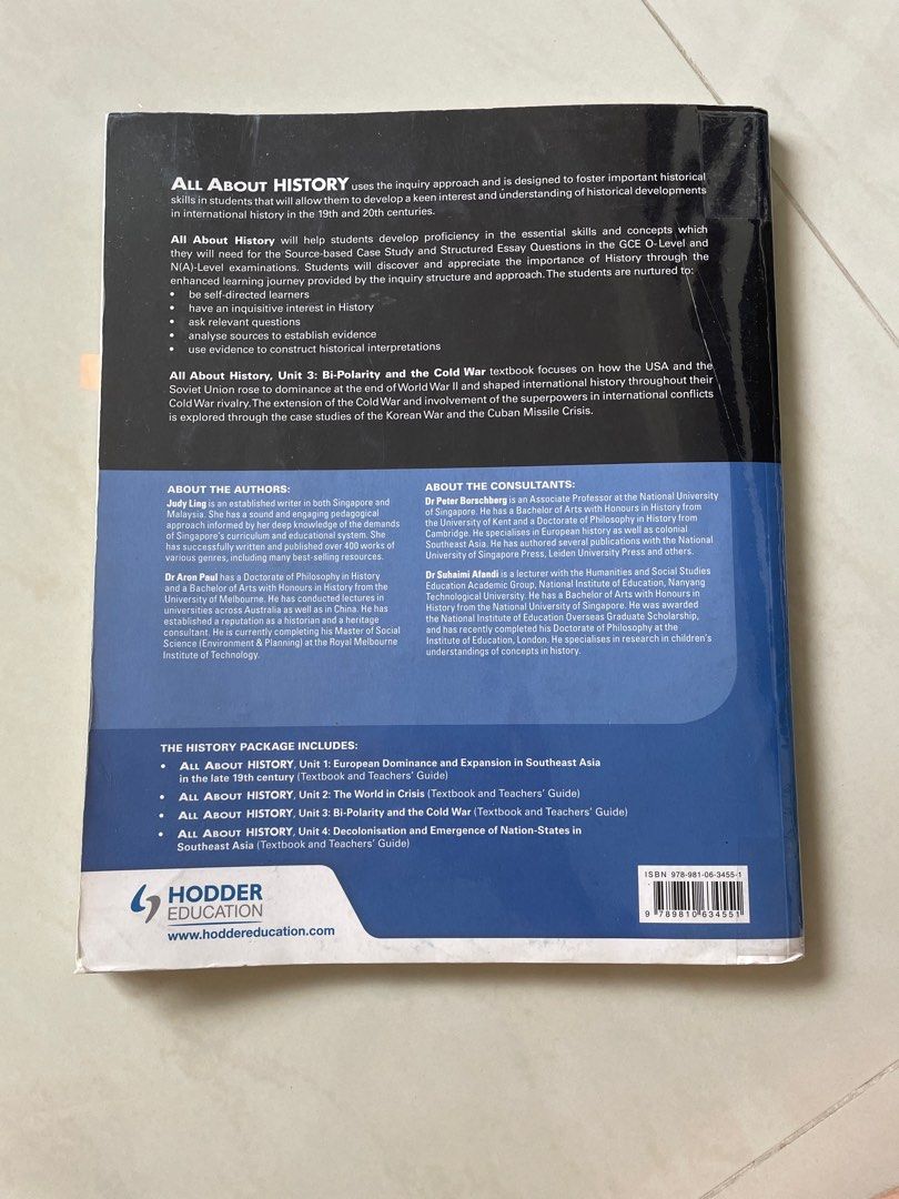 Hodder Education History Textbook, Hobbies & Toys, Books & Magazines