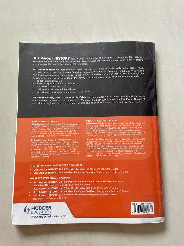 Hodder Education History Textbook, Hobbies & Toys, Books & Magazines