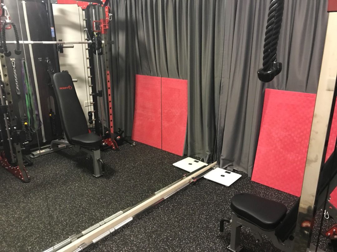 Gym machine setup outlet