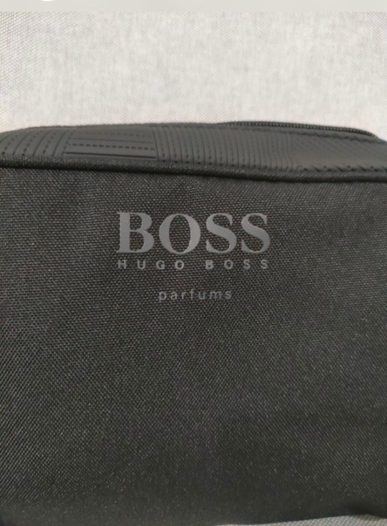 Hugo Boss Black Pouch, Men's Fashion, Bags, Belt bags, Clutches and ...