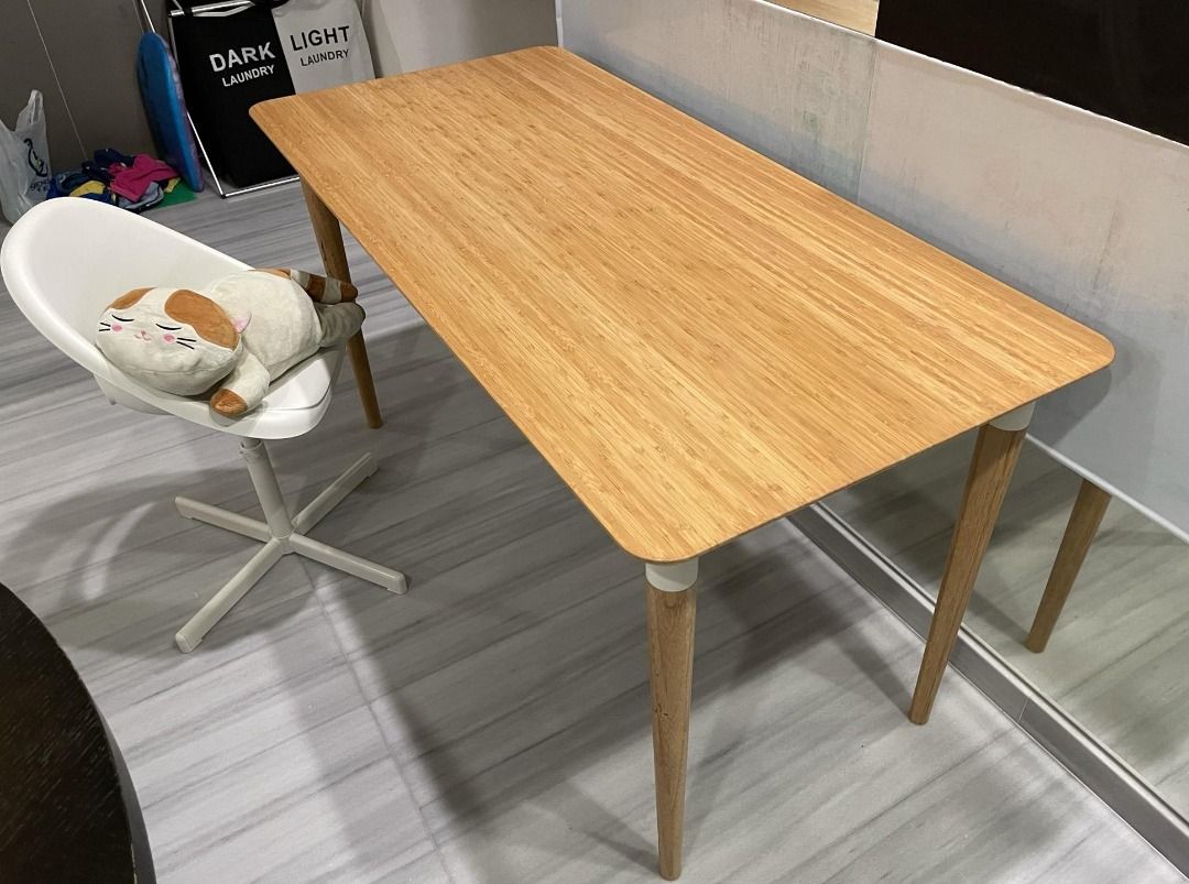 ANFALLARE tabletop, bamboo, 140x65 cm (551/8x255/8) - IKEA CA