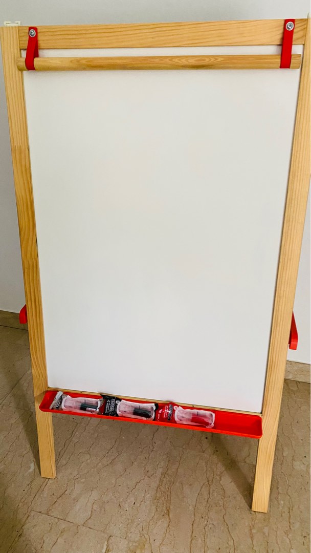 Ikea mala Easel board with free stationary, Hobbies & Toys, Stationery