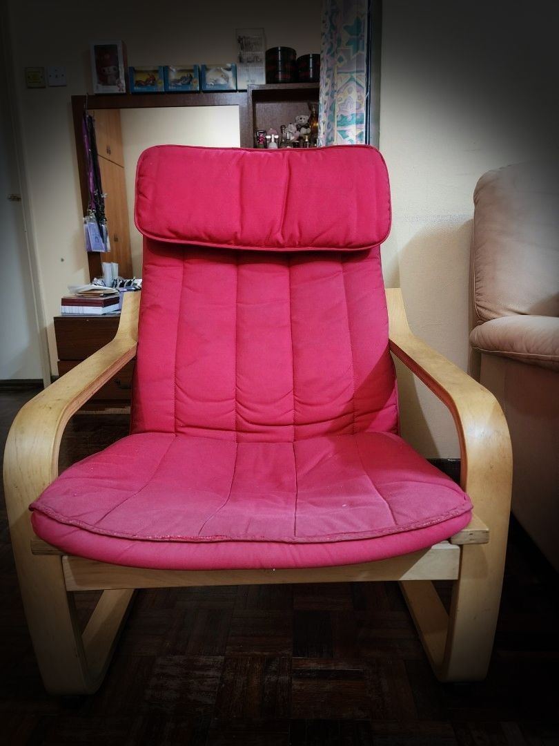 Ikea Poang, Furniture & Home Living, Furniture, Chairs on Carousell