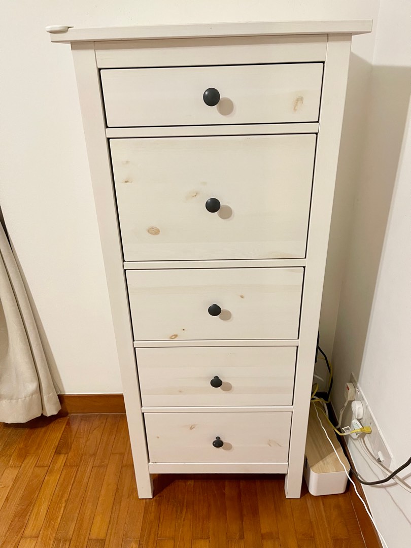 IKEA tall cabinet, Furniture & Home Living, Furniture, Shelves ...