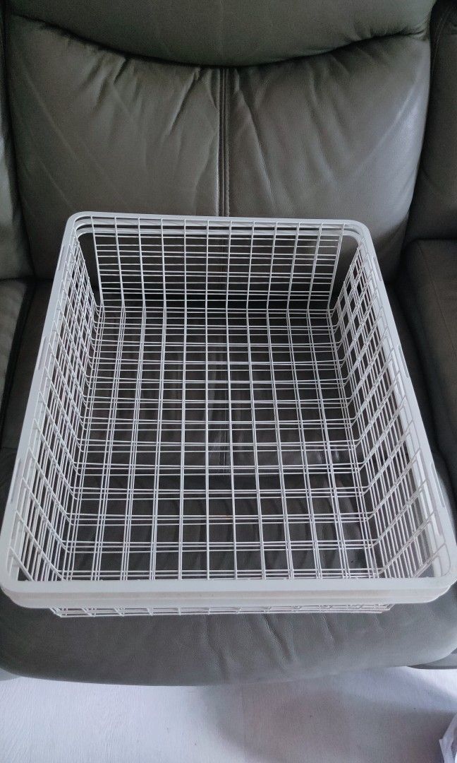 Ikea wire baskets, Furniture & Home Living, Home Improvement
