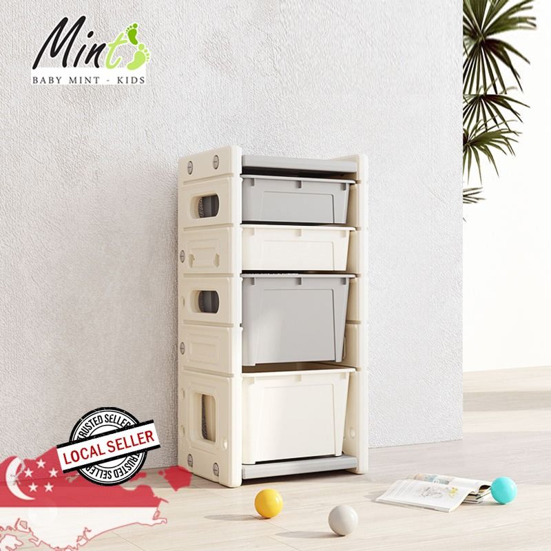 INSTOCK - School Kids' Cabinets Storage Rack Toy Children Organizer ...
