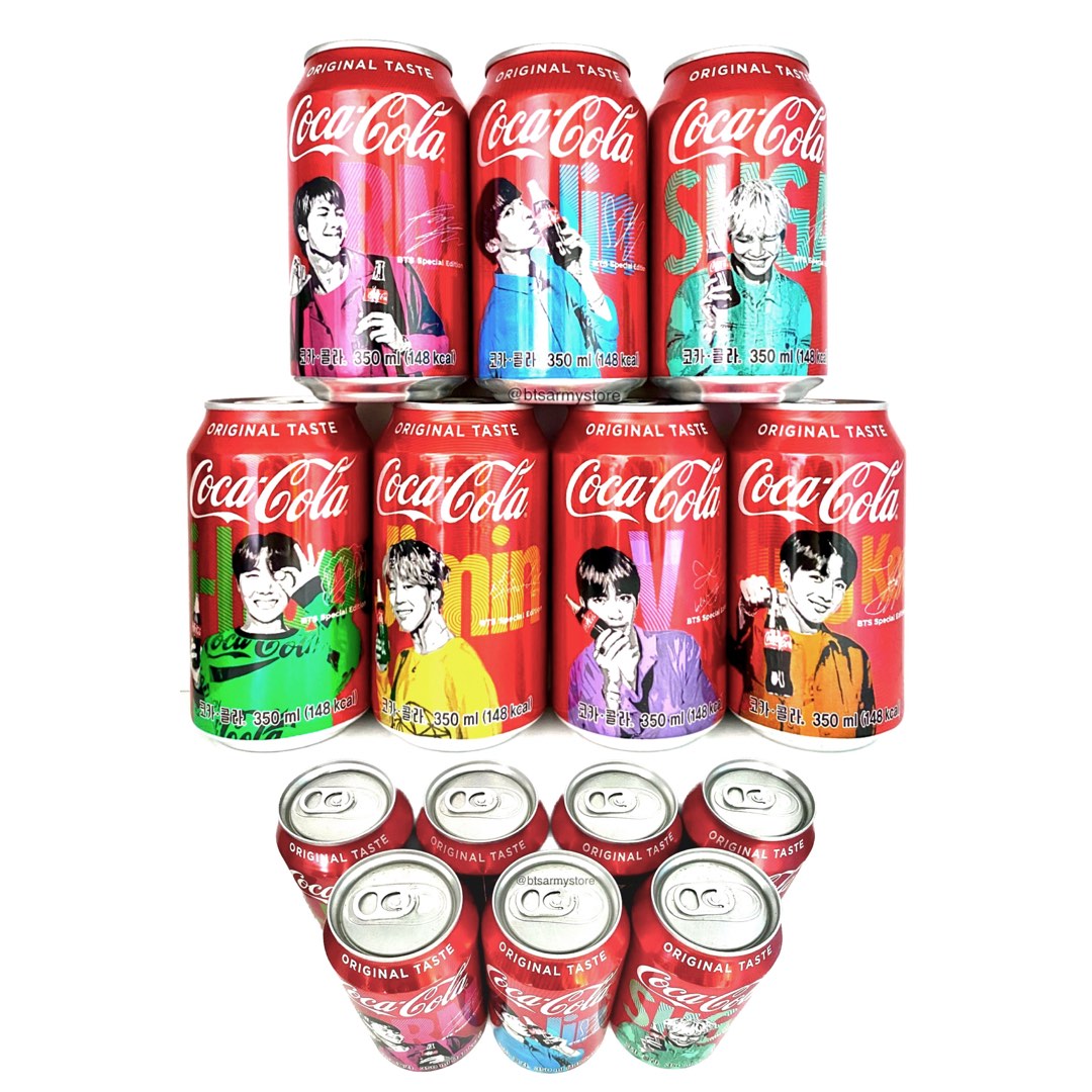 INSTOCK] BTS x Coca Cola Special Edition Can Drink (tags rm