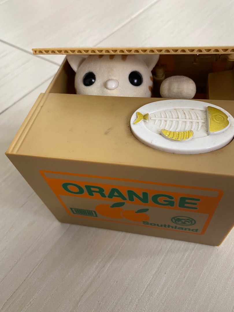 japanese kitty piggy bank, Hobbies & Toys, Toys & Games on Carousell