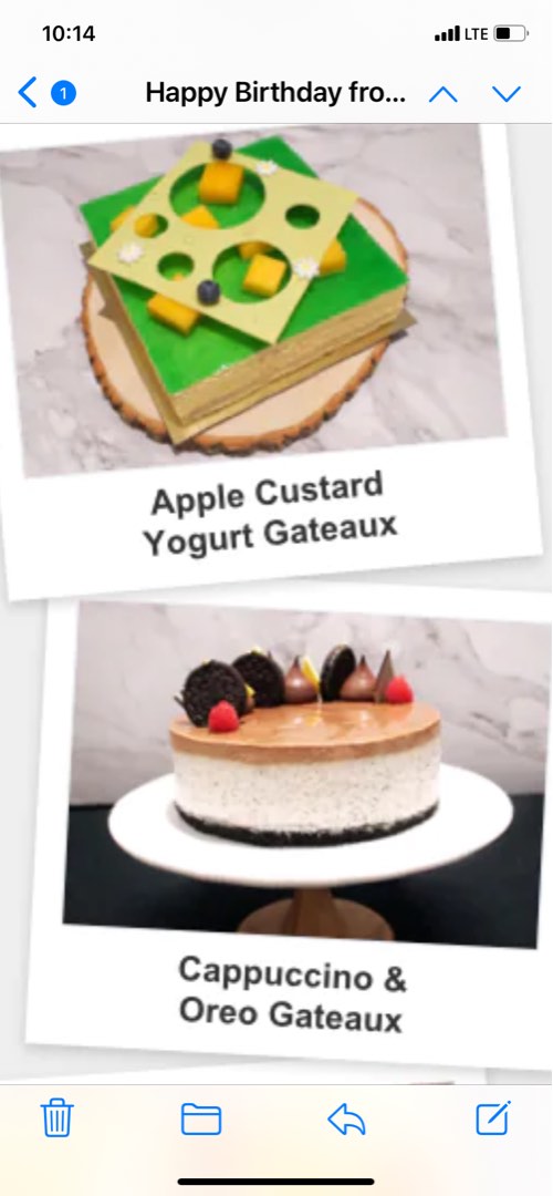 Java+ Marriott Tang Plaza Hotel 1kg cake, Food & Drinks, Homemade Bakes ...