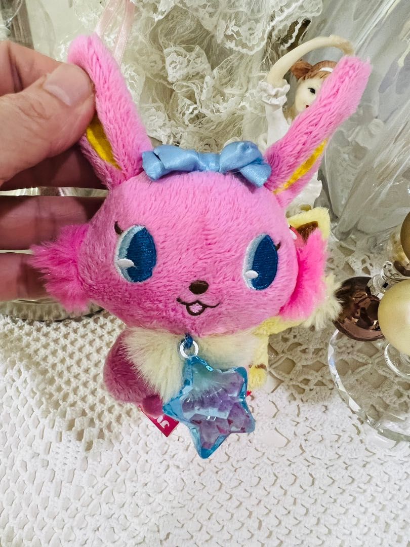 Jewelpet plush Keychain aet, Hobbies & Toys, Toys & Games on Carousell